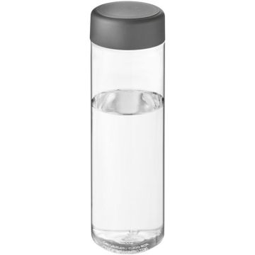 H2O Active Vibe 850 ml Screw Cap Water Bottle - Transparent, Storm grey - image main