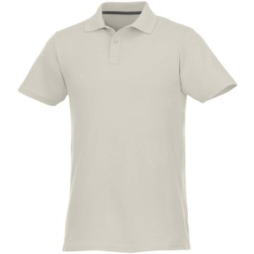 Helios 180 g/m2 Short Sleeve Men's Polo - Light grey, XS - image main