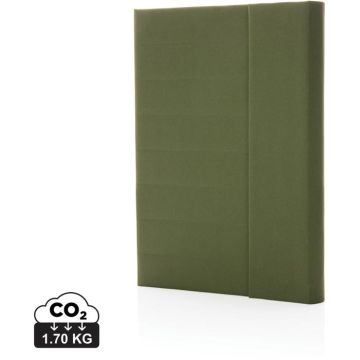 Impact Aware A5 Notebook With Magnetic Closure - green - main image