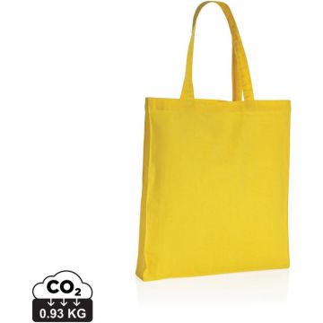 Impact Aware Recycled Cotton Tote W/Bottom 145G - yellow - main image