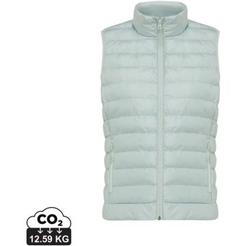 Iqoniq Meru Women Recycled Polyester Bodywarmer - iceberg green, M - main image