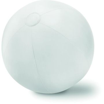 Large Inflatable Beach Ball - White - item picture front