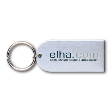 Enamelled Stainless Steel Keyring