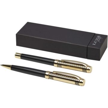 Legato Ballpoint And Rollerball Pen Set (Blue Ink) - Gold - image main