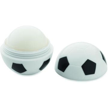 Lip Balm In Football Shape - White/Black - item picture front