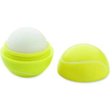 Lip Balm In Tennis Ball Shape - Yellow - item picture front
