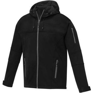 Match Men's Softshell Jacket - Black, XL - image main