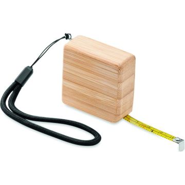 Measuring Tape In Bamboo 1M - Wood - item picture front