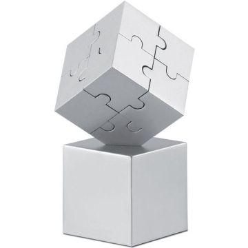 Metal 3D Puzzle - Matt Silver - item picture front