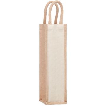 Campo Di Vino Jute Wine Bag For One Bottle