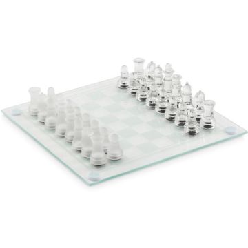 Scaglass Glass Chess Set Board Game