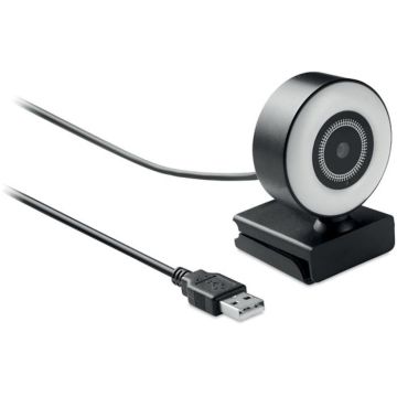 Lagani 1080P Hd Webcam And Ring Light