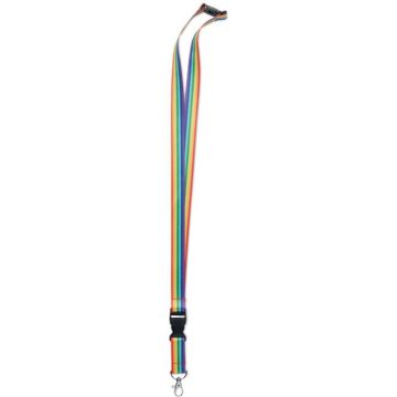 Bowyard Rainbow RPET Lanyard