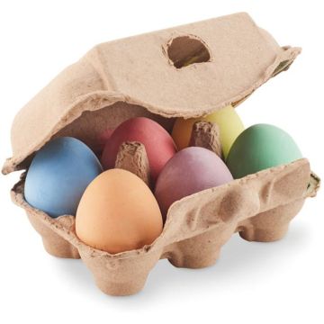 Tamago 6 Chalk Eggs In Box