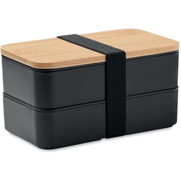 Baaks Lunch Box In Pp And Bamboo Lid