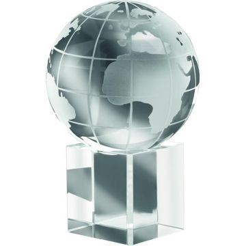 Mundi Desk Paper Weight - Transparent - item picture front