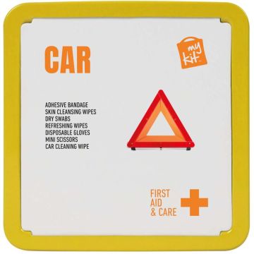 Mykit First Aid Car Tin Kit - Yellow - image main