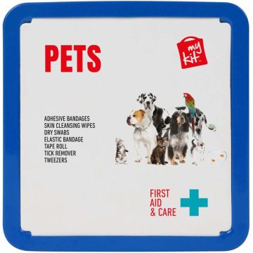 Mykit First Aid PET Tin Kit - Blue - image main