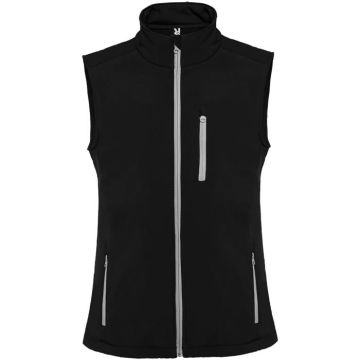 Nevada Unisex Softshell Bodywarmer - Black, S - image main