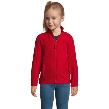 North Kids Fl Jacket  300G - Red, 3XL - item picture front