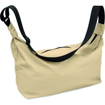 Nylon Cross Body Urban Bag - Khaki - item picture front