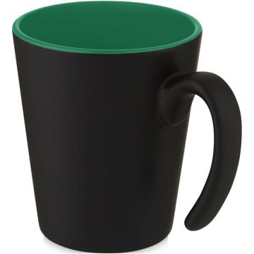 Oli 360 ml Ceramic Mug With Handle - Green, Black - image main