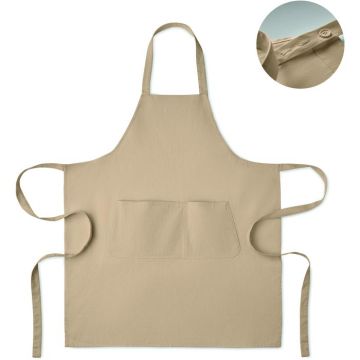 Organic Cotton Apron 240 Gr/M² - Rope - item picture front