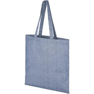 Pheebs 210 g/m² Recycled Tote Bag 7L - Heather blue - image main