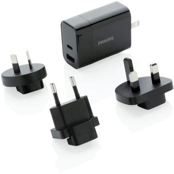 Philips Ultra Fast Pd Travel Charger - black - main image