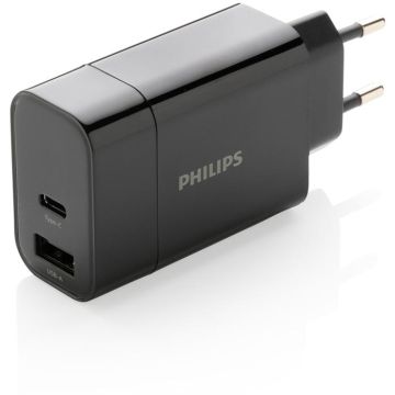 Philips Ultra Fast Pd Wall Charger - black - main image