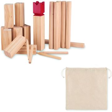 Pinewood Outdoor Throwing Game - Wood - item picture front