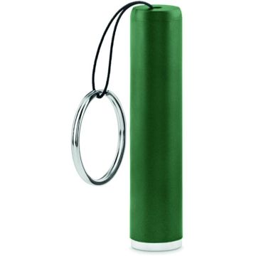 Plastic Light Up Logo Torch - Dark Green - item picture front