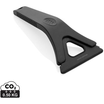 Polard RCS Certified Recycled Plastic 3-In-1 Ice Scraper - black - main image