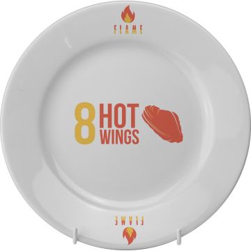 Winged Plate 8 Inch (21cm)