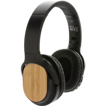 RCS And Bamboo Elite Foldable Wireless Headphone - black - main image
