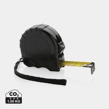 RCS Recycled Plastic 5M/19 mm Tape - black - main image