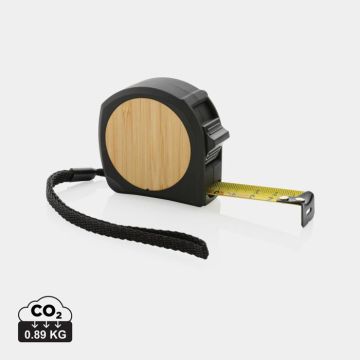 RCS Recycled Plastic Bamboo Tape 5M/19Mm - black - main image