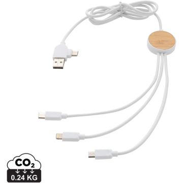 RCS Recycled Plastic Ontario 6-In-1 Cable - white - main image