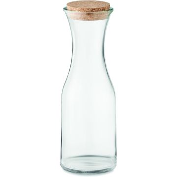 Recycled Glass Carafe 1L - Transparent - item picture front