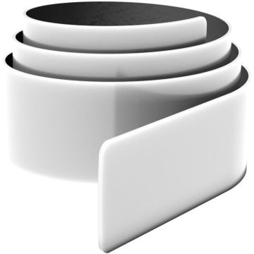 RFX 34 cm Reflective PVC Slap Wrap - White - image main