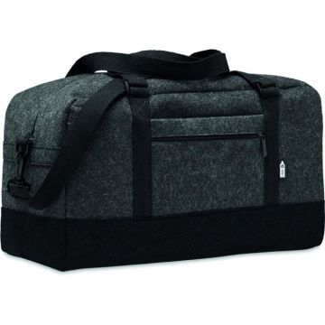 RPET Felt Weekend Bag - Stone Grey - item picture front
