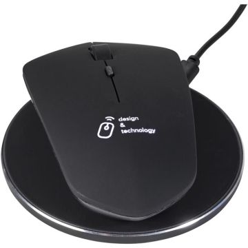 SCX.Design O21 Wireless Charging Mouse  - Black - image main
