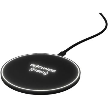 SCX.Design W2115W Light-Up Logo Wireless Charging Pad - Black - image main