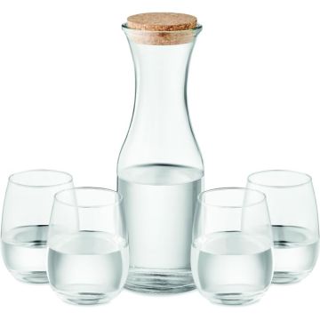 Set Of Recycled Glass Drink - Transparent - item picture front