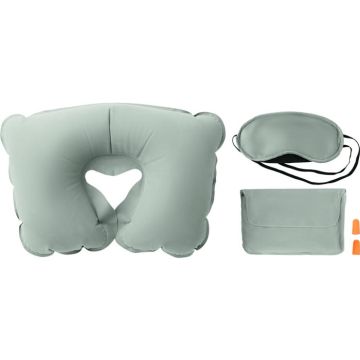 Set W/ Pillow Eye Mask Plugs - Grey - item picture front