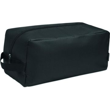 Shoe Bag In 600D RPET - Black - item picture front