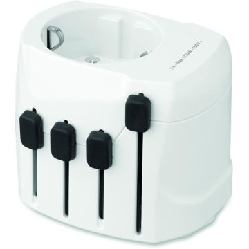 Skross Pro 3-Pole World - White - item picture front