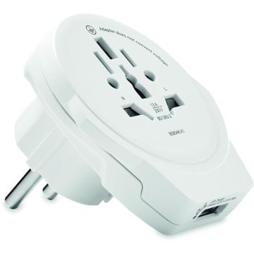 Skross World To Europe USB 12W - White - item picture front