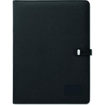 Smartfolder A4 Folder With Wireless Charger - Black - item picture front