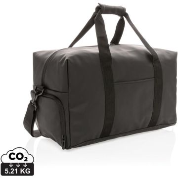 Smooth PU Weekend Duffle - black - main image